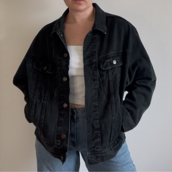 Vintage Gap black denim jacket - Picture 1 of 6